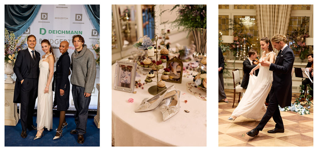 Impressionen vom DEICHMANN x Bridgerton Event mit Gästen, Schuhkollektion und Tanzworkshop