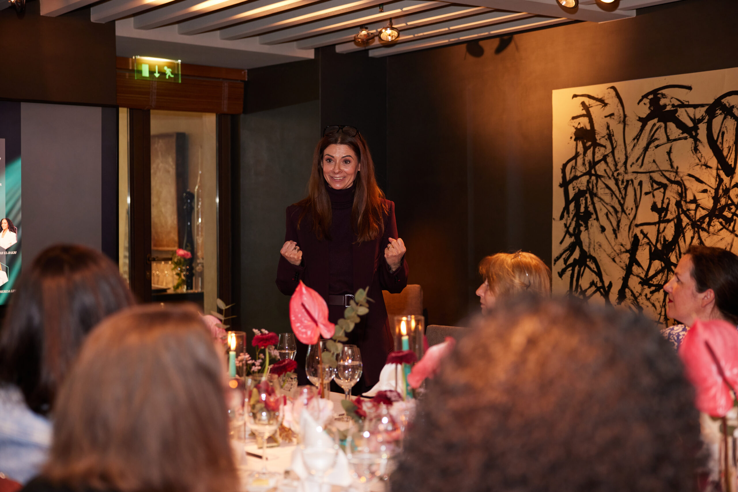 Expertin spricht beim InMode Press Lunch zur Frauengesundheit im Bayerischen Hof München