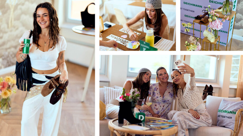 Impressionen vom DEICHMANN Boho-Event in Hamburg mit Gästen, Workshop und Schuhpräsentation